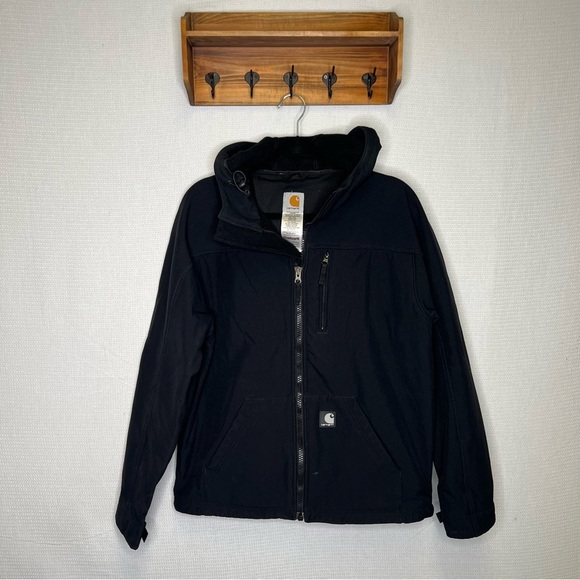 Carhartt | Unisex Men’s Black Coat Jacket Medium Quality - Picture 2 of 8